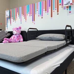 Portable Power Bed With Side Rails